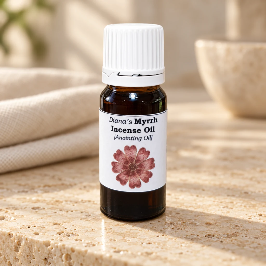 Myrrh Incense Oil [Anointing Oil]