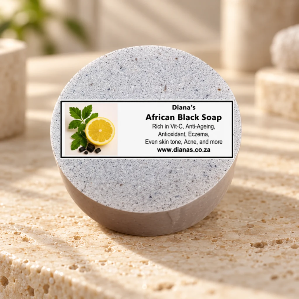 African Black Soap Bar